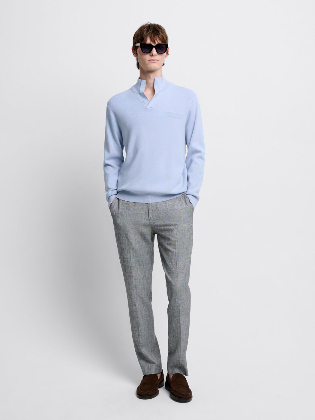 Pull col montant viscose certifiée - DEVRED 1902
