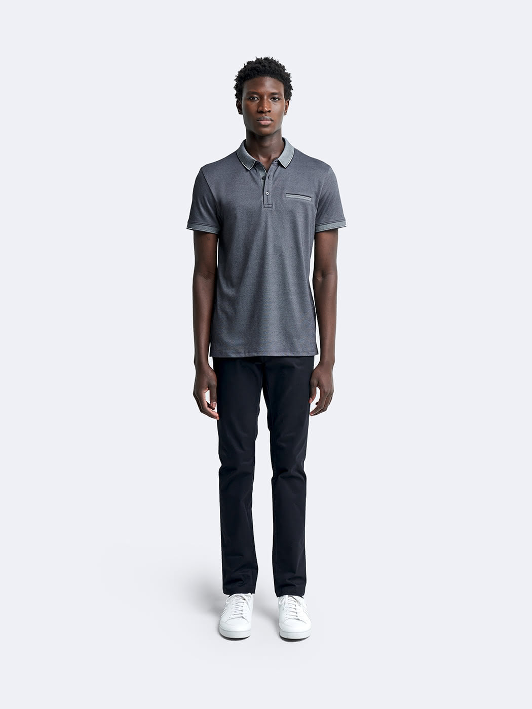 Polo manches courtes en coton - DEVRED 1902