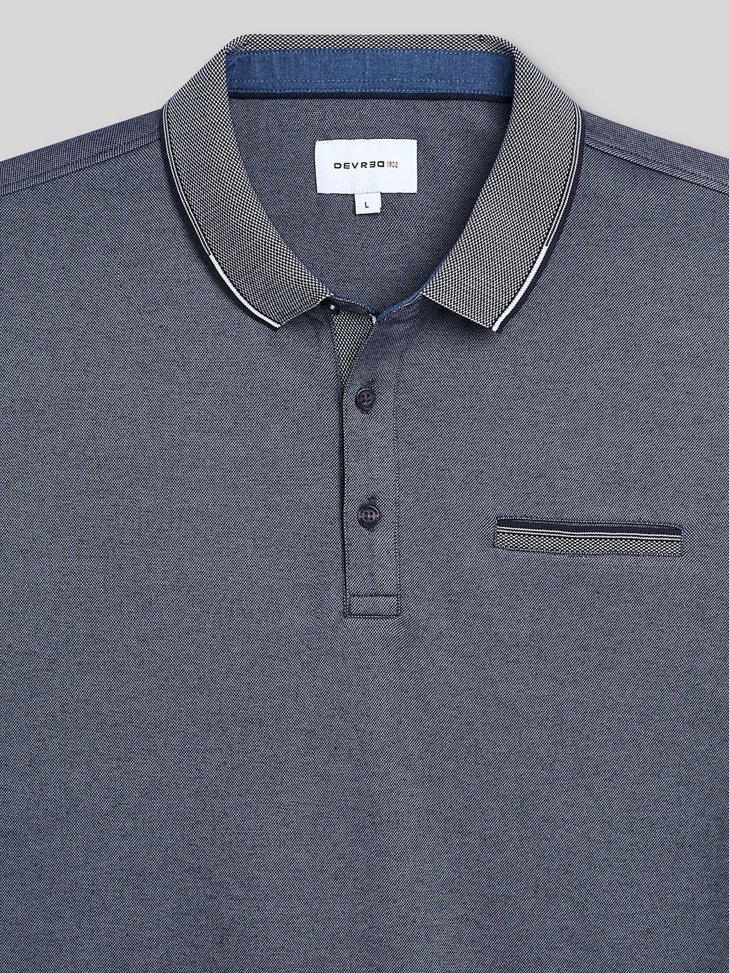 Polo manches courtes en coton - DEVRED 1902
