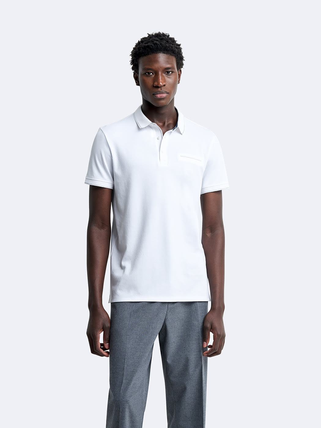 Polo manches courtes en coton - DEVRED 1902