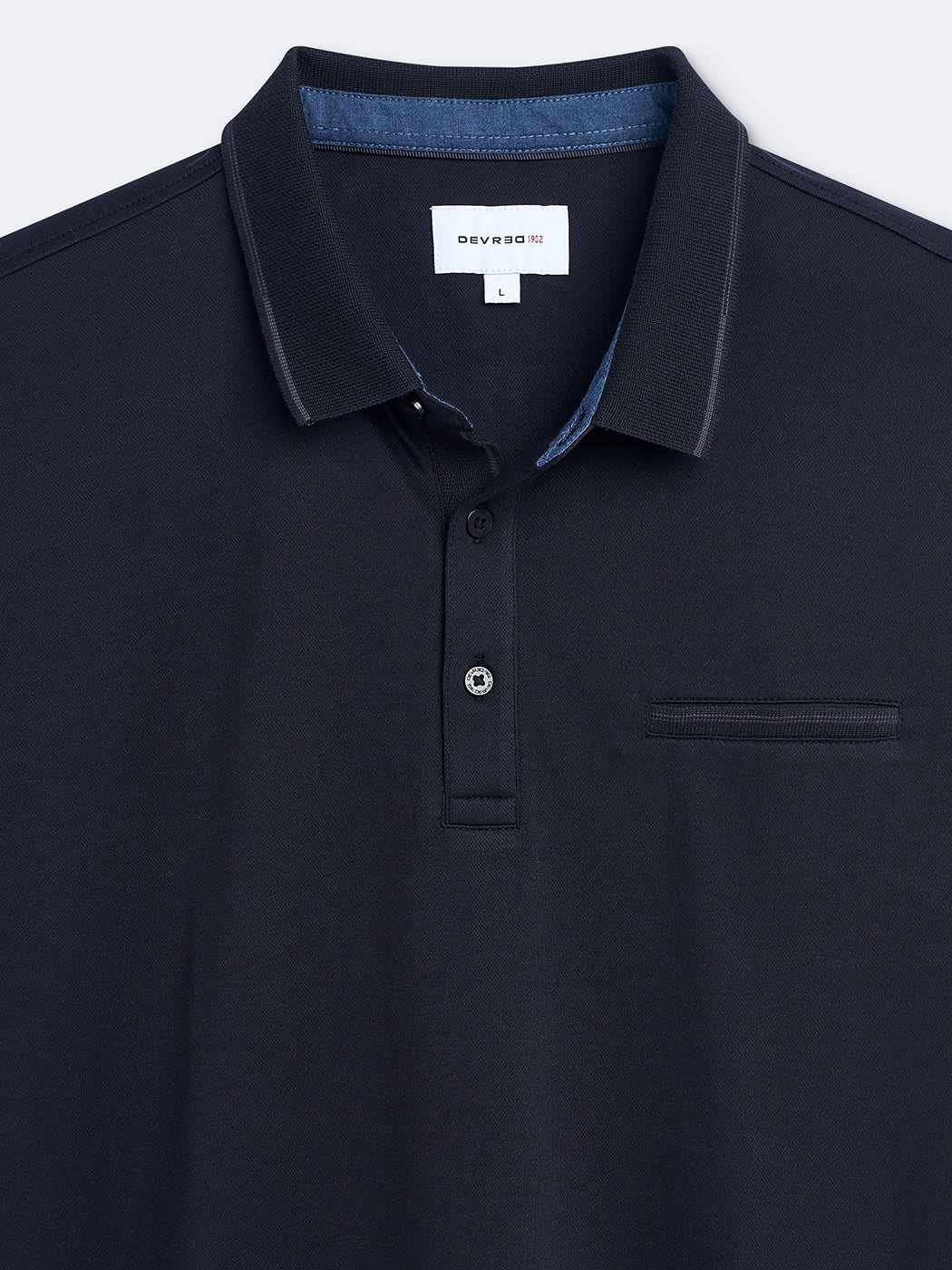 Polo manches courtes en coton - DEVRED 1902