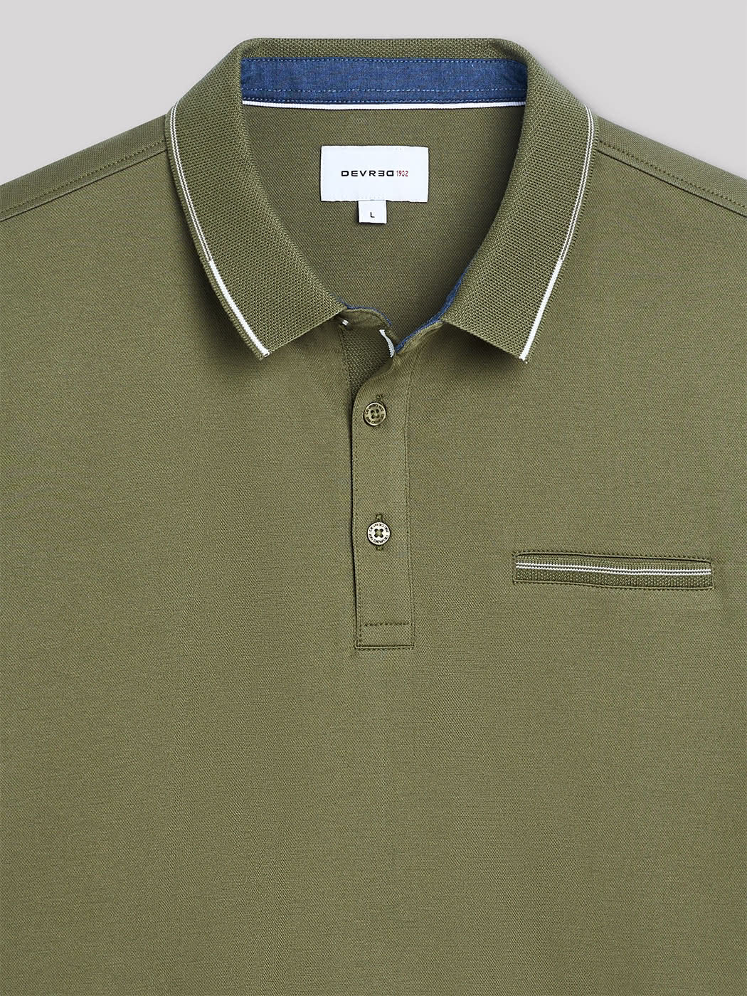 Polo manches courtes en coton - DEVRED 1902