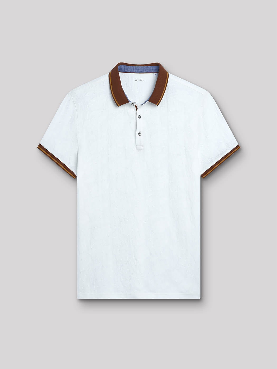 Polo manches courtes en coton - DEVRED 1902