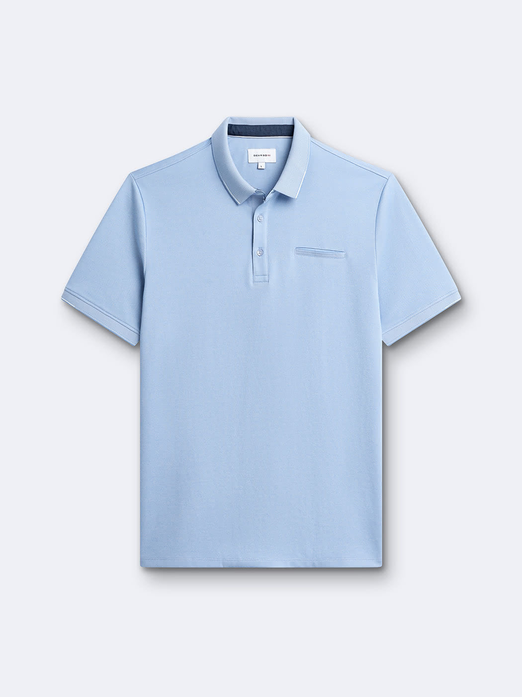 Polo manches courtes en coton - DEVRED 1902
