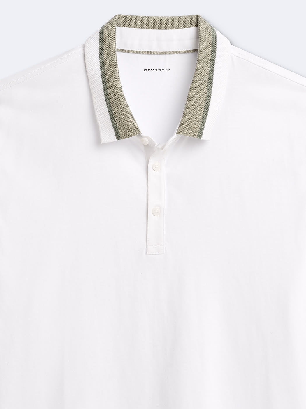 Polo manches courtes en coton - DEVRED 1902