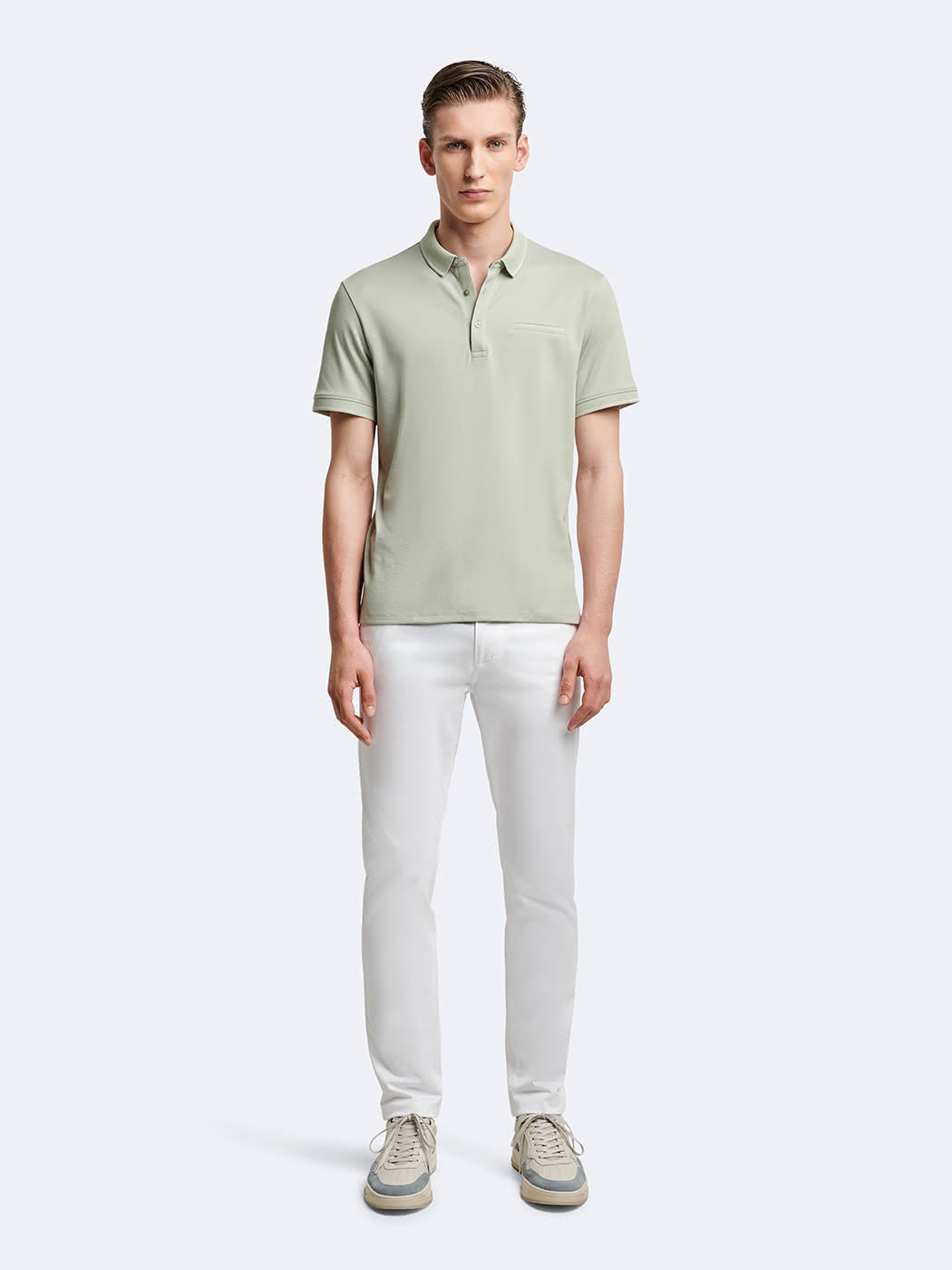Polo manches courtes en coton - DEVRED 1902