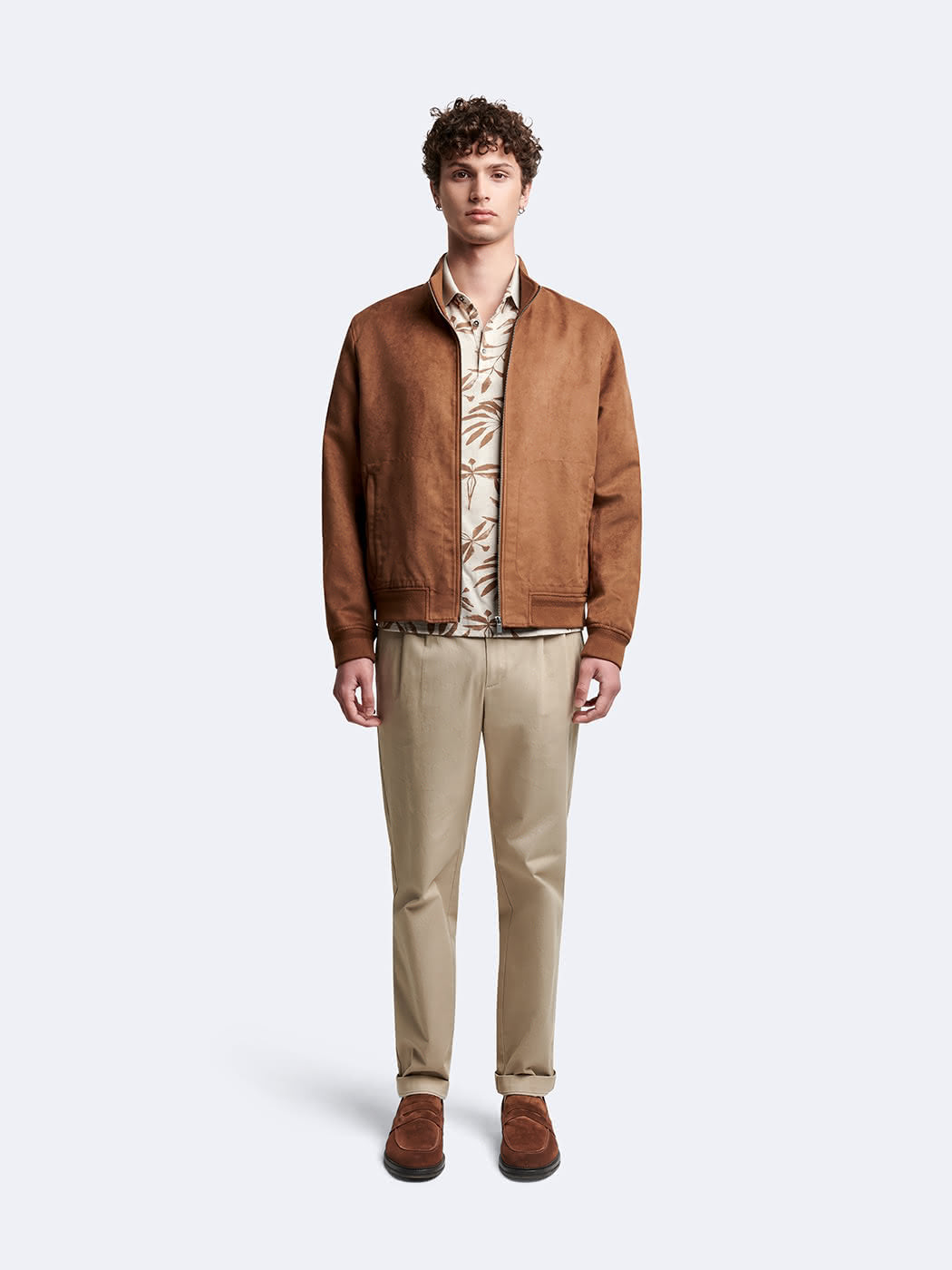 Polo manches courtes en coton fleuri - DEVRED 1902