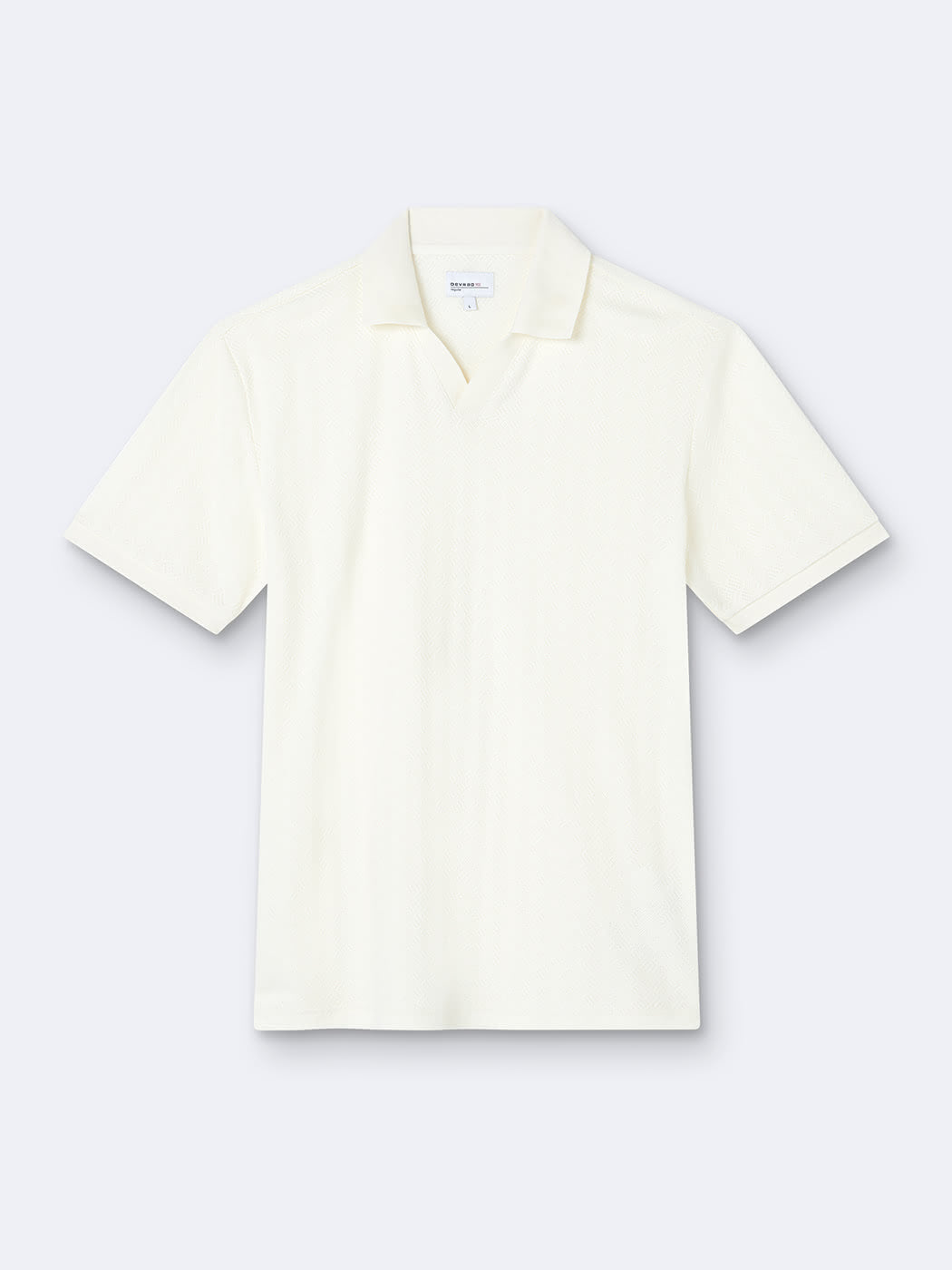 Polo manches courtes en coton à motif - DEVRED 1902