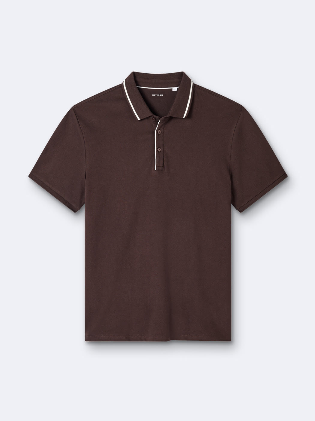 Polo manches courtes en coton - DEVRED 1902