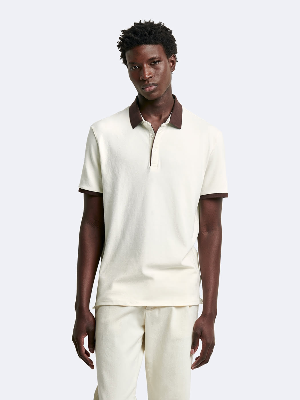 Polo manches courtes en coton - DEVRED 1902