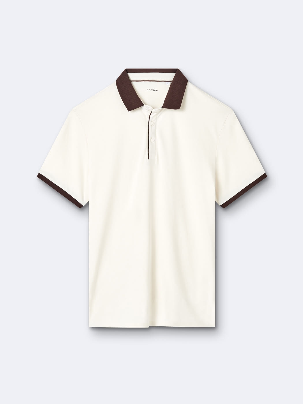 Polo manches courtes en coton - DEVRED 1902
