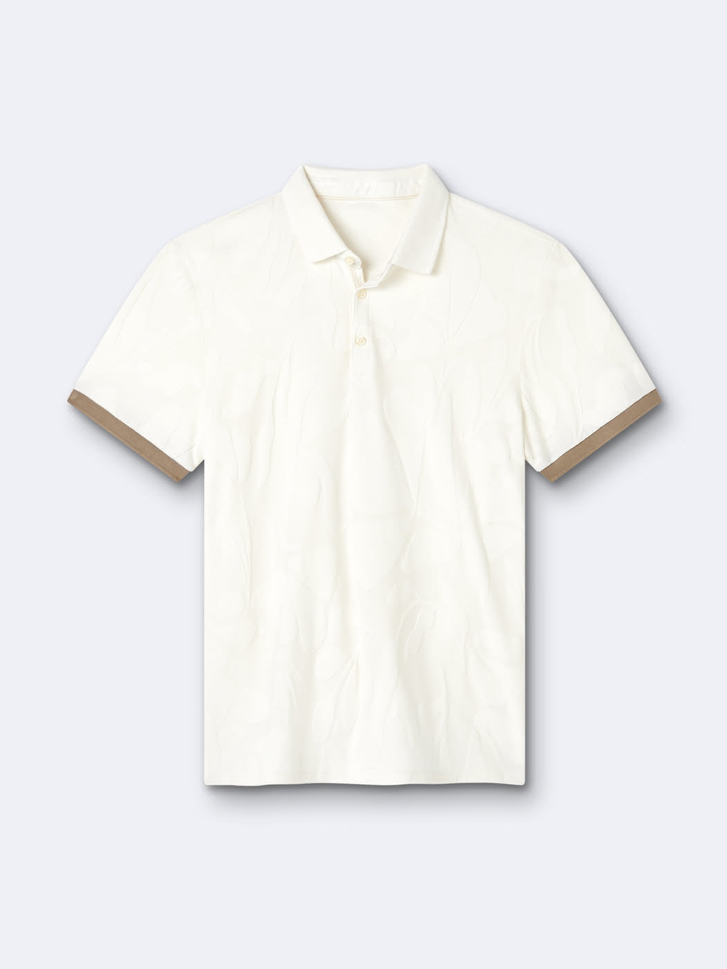 Polo manches courtes en coton à motifs - DEVRED 1902