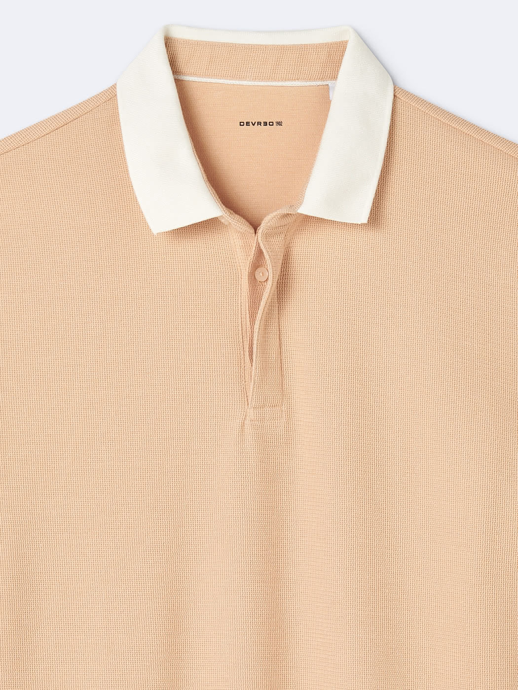 Polo manches courtes en coton - DEVRED 1902