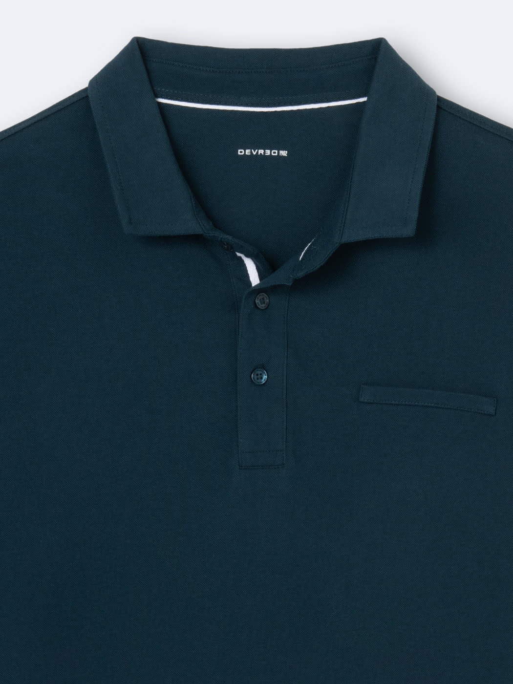 Polo manches courtes 100% coton gratté - DEVRED 1902