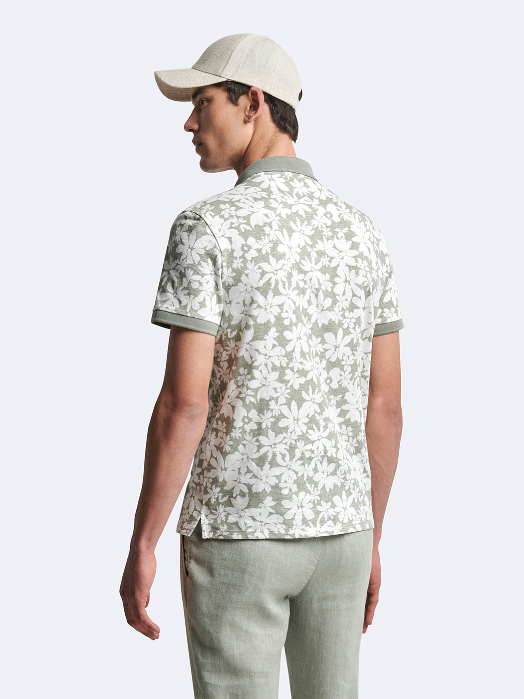 Polo manches courtes 100% coton fleuri - DEVRED 1902