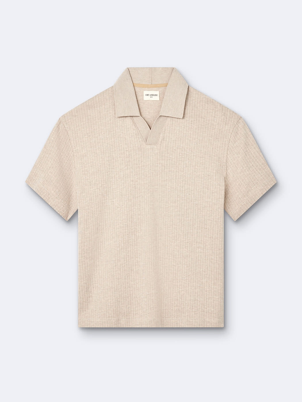 Polo manches courtes en coton col requin - DEVRED 1902