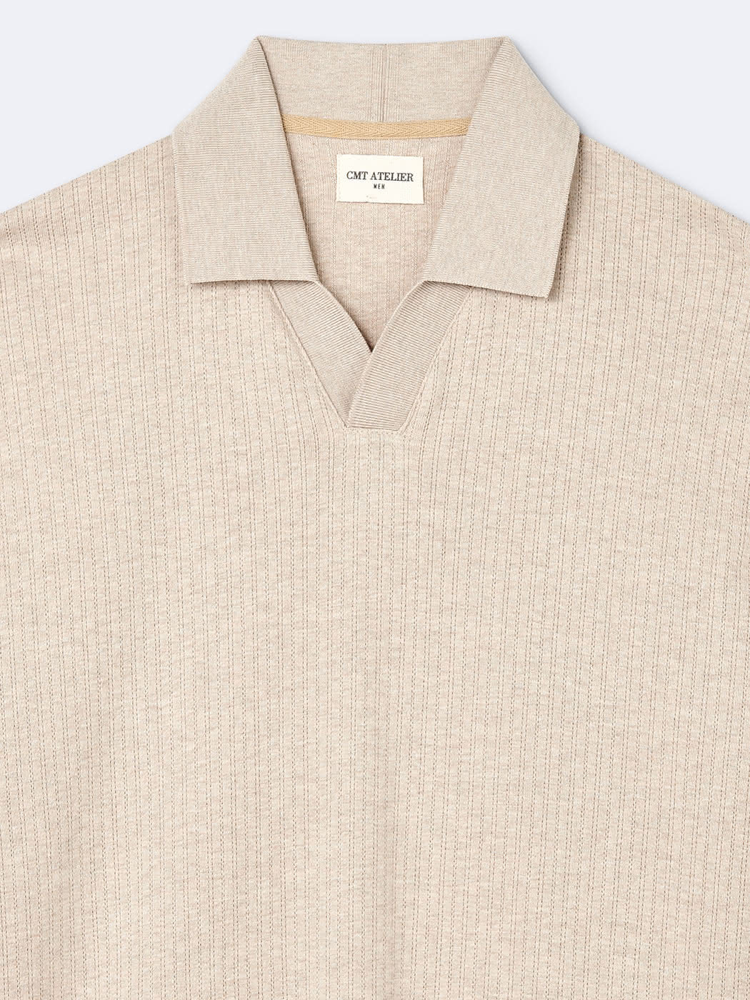 Polo manches courtes en coton col requin - DEVRED 1902