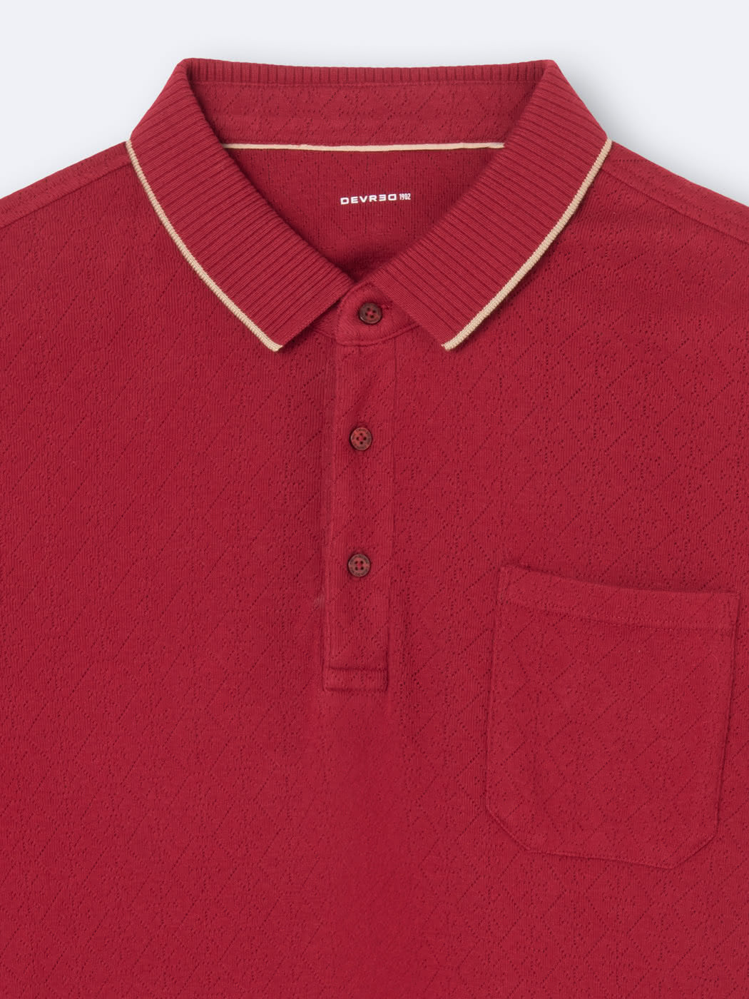 Polo manches courtes 100% coton - DEVRED 1902