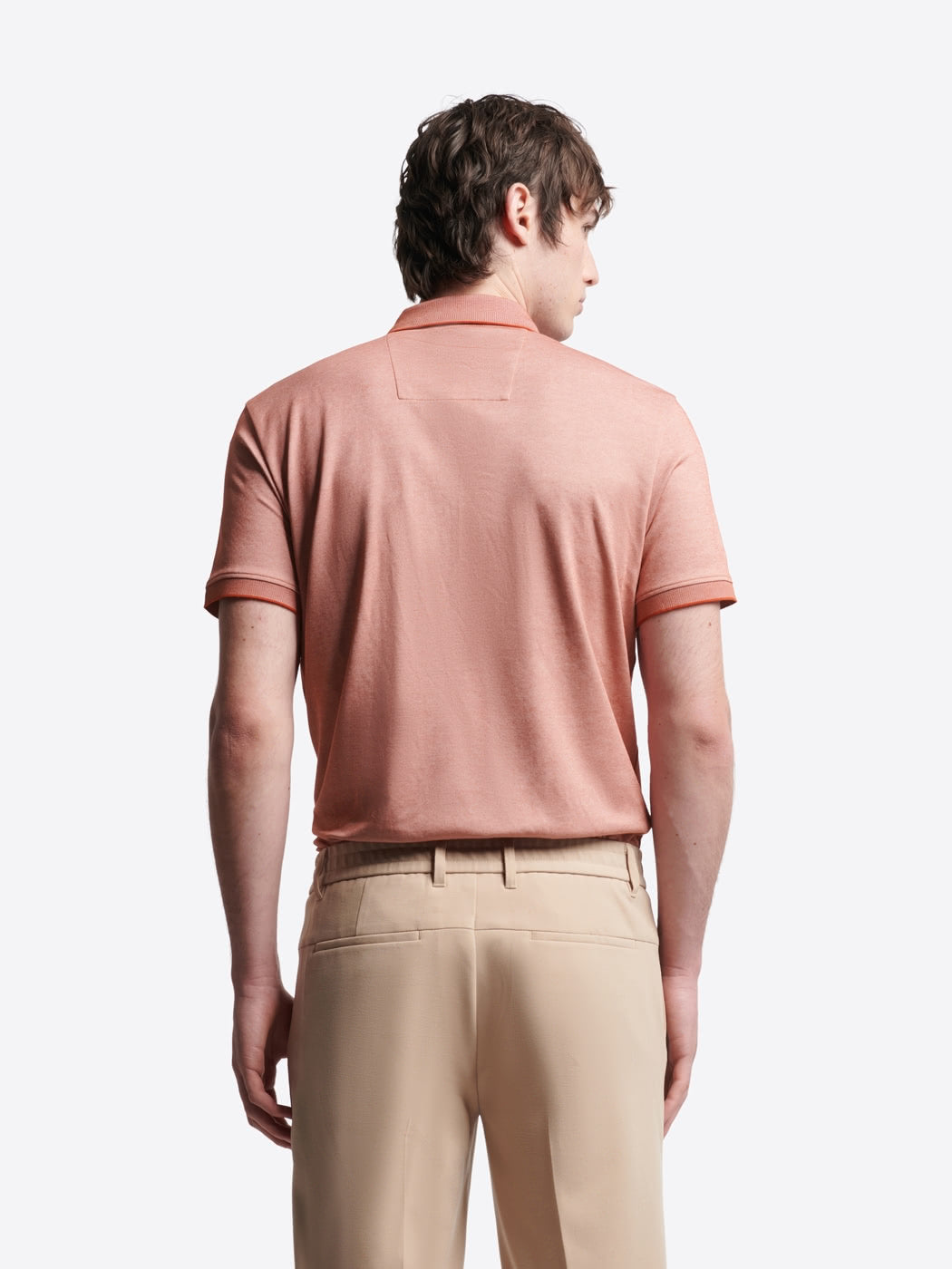 Polo col boutonné maille chinée - DEVRED 1902
