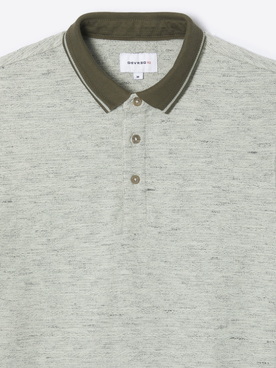 Polo col boutonné en coton - DEVRED 1902