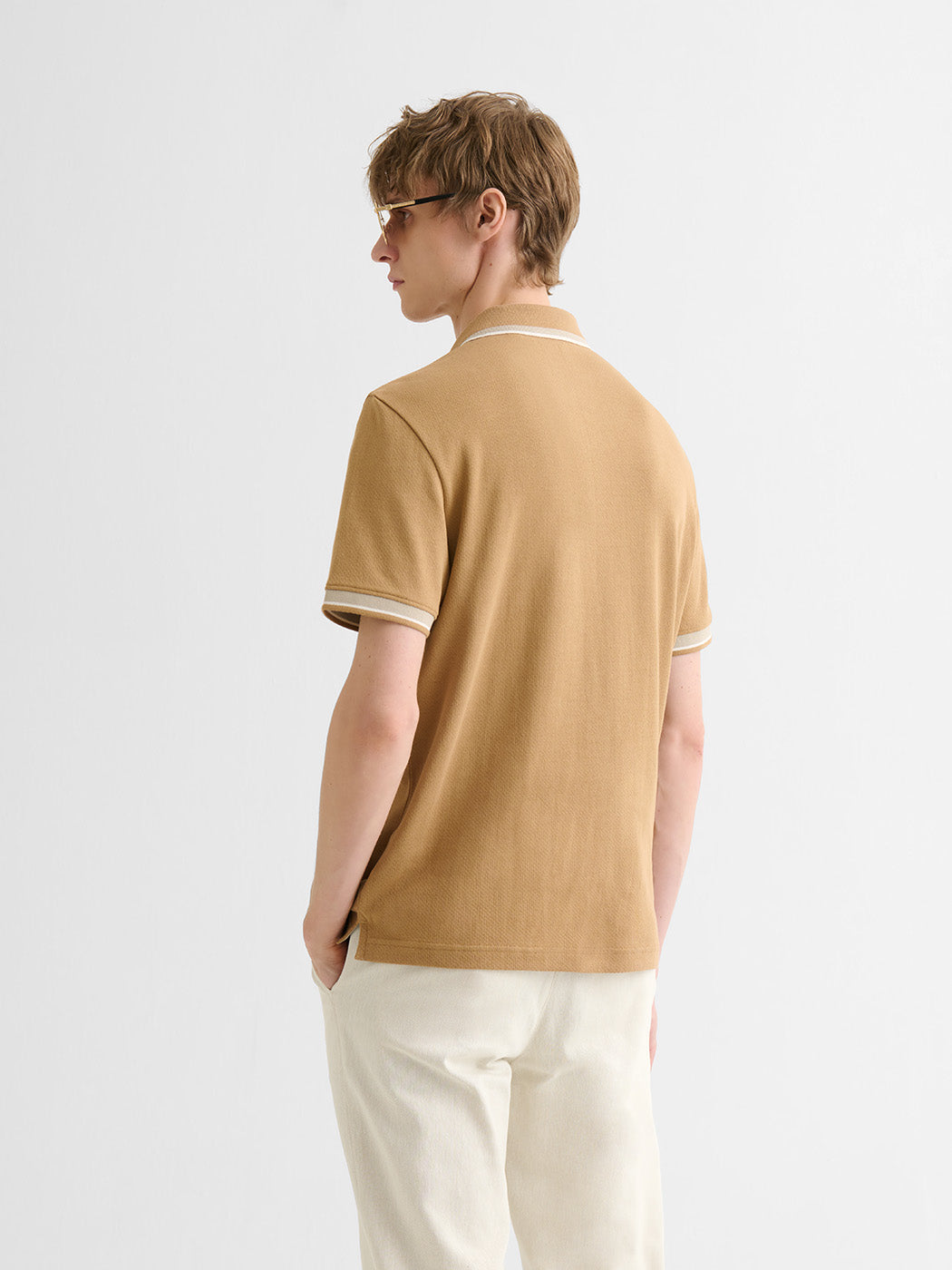 Polo boutonné en coton - DEVRED 1902