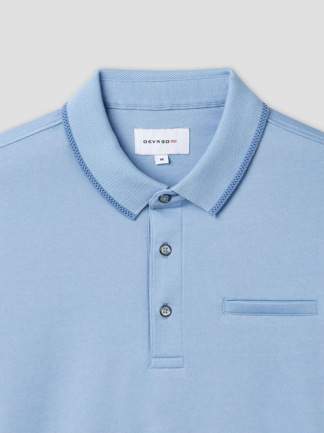 Polo boutonné chiné - DEVRED 1902