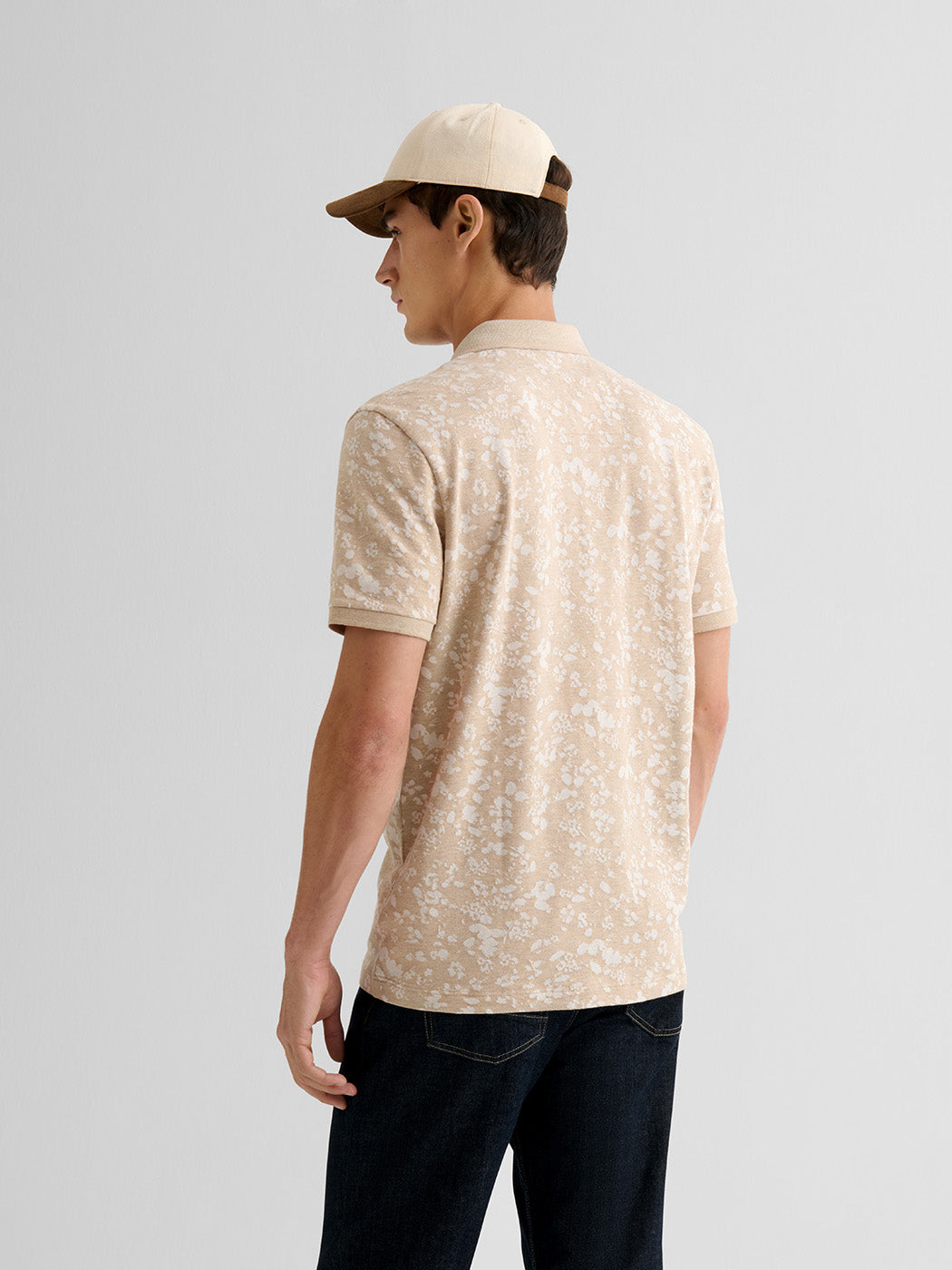 Polo boutonné en jacquard - DEVRED 1902