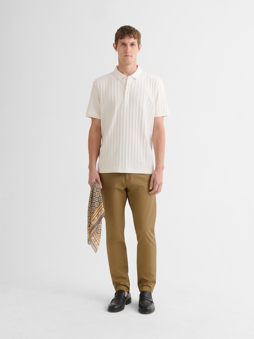 Polo boutonné en seersucker - DEVRED 1902