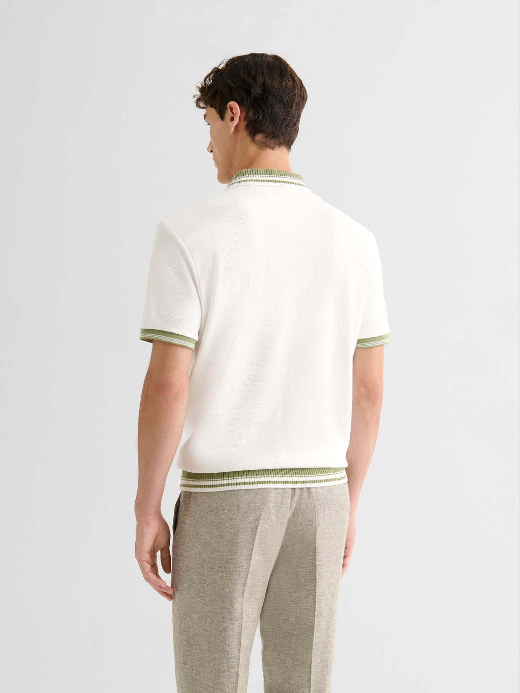 Polo col ouvert gauffré - DEVRED 1902