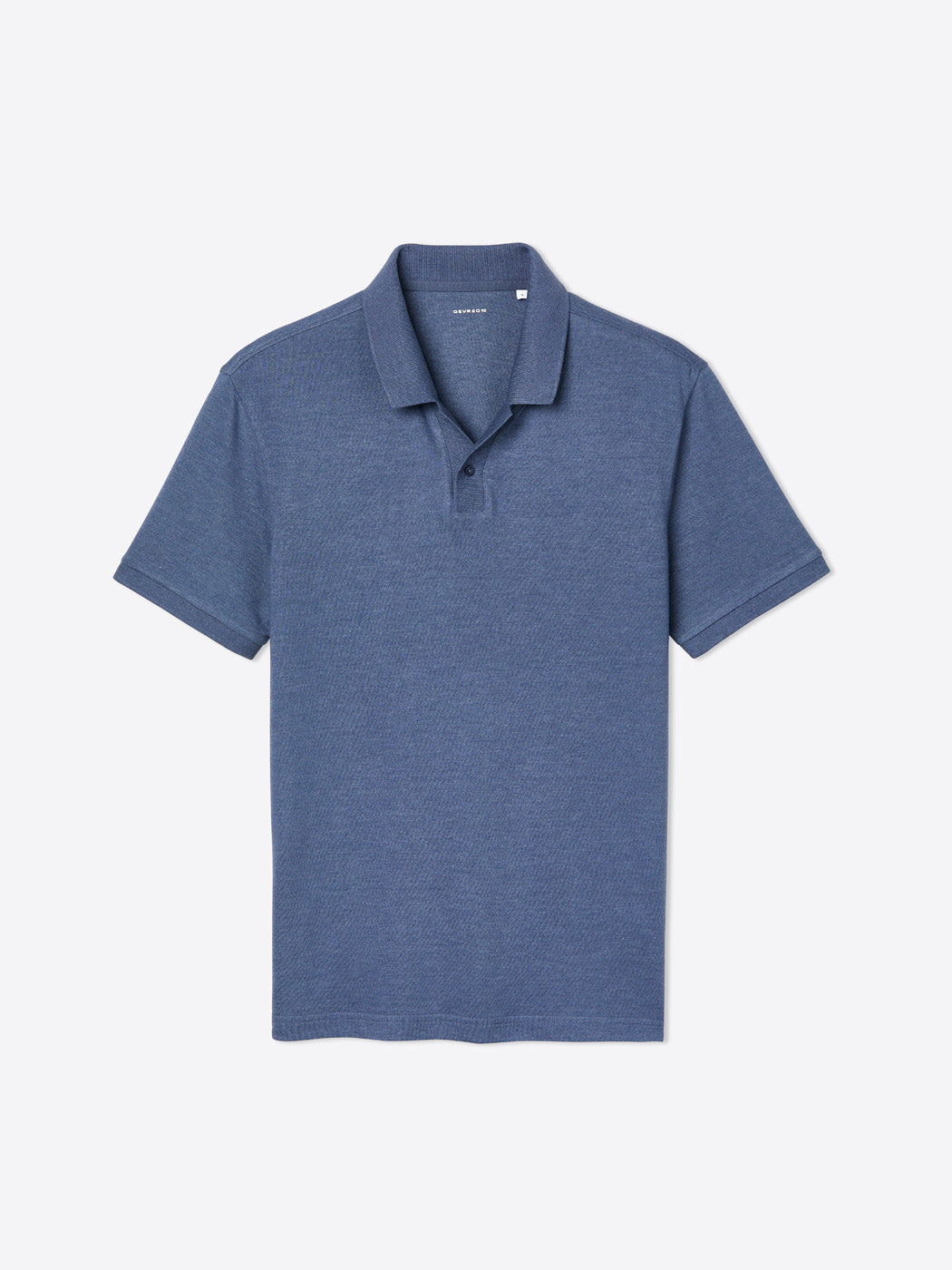 Polo col boutonné en coton chiné - DEVRED 1902