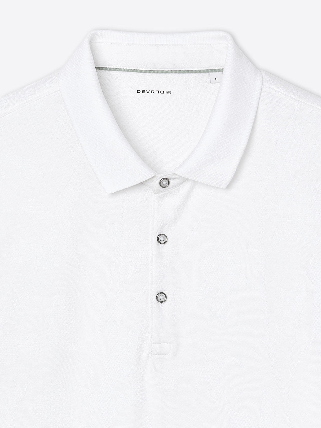Polo col boutonné en coton - DEVRED 1902
