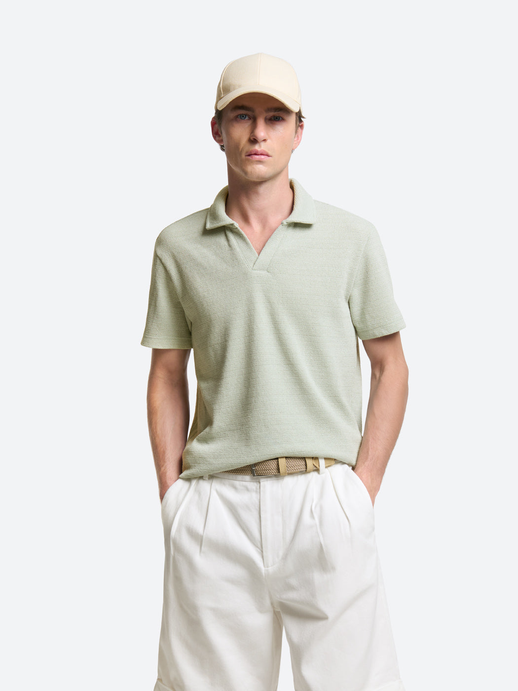 Polo col ouvert en coton - DEVRED 1902