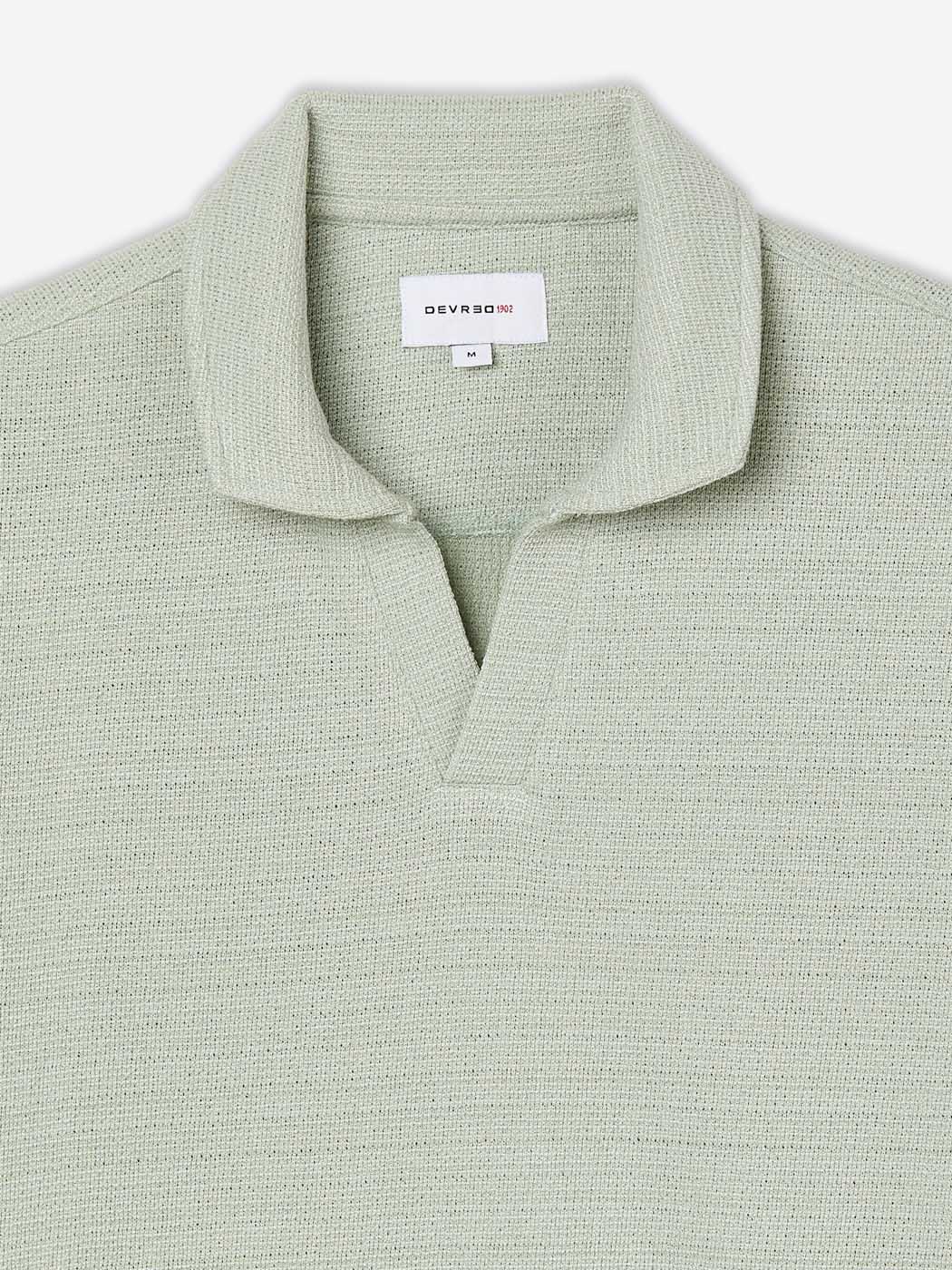 Polo col ouvert en coton - DEVRED 1902