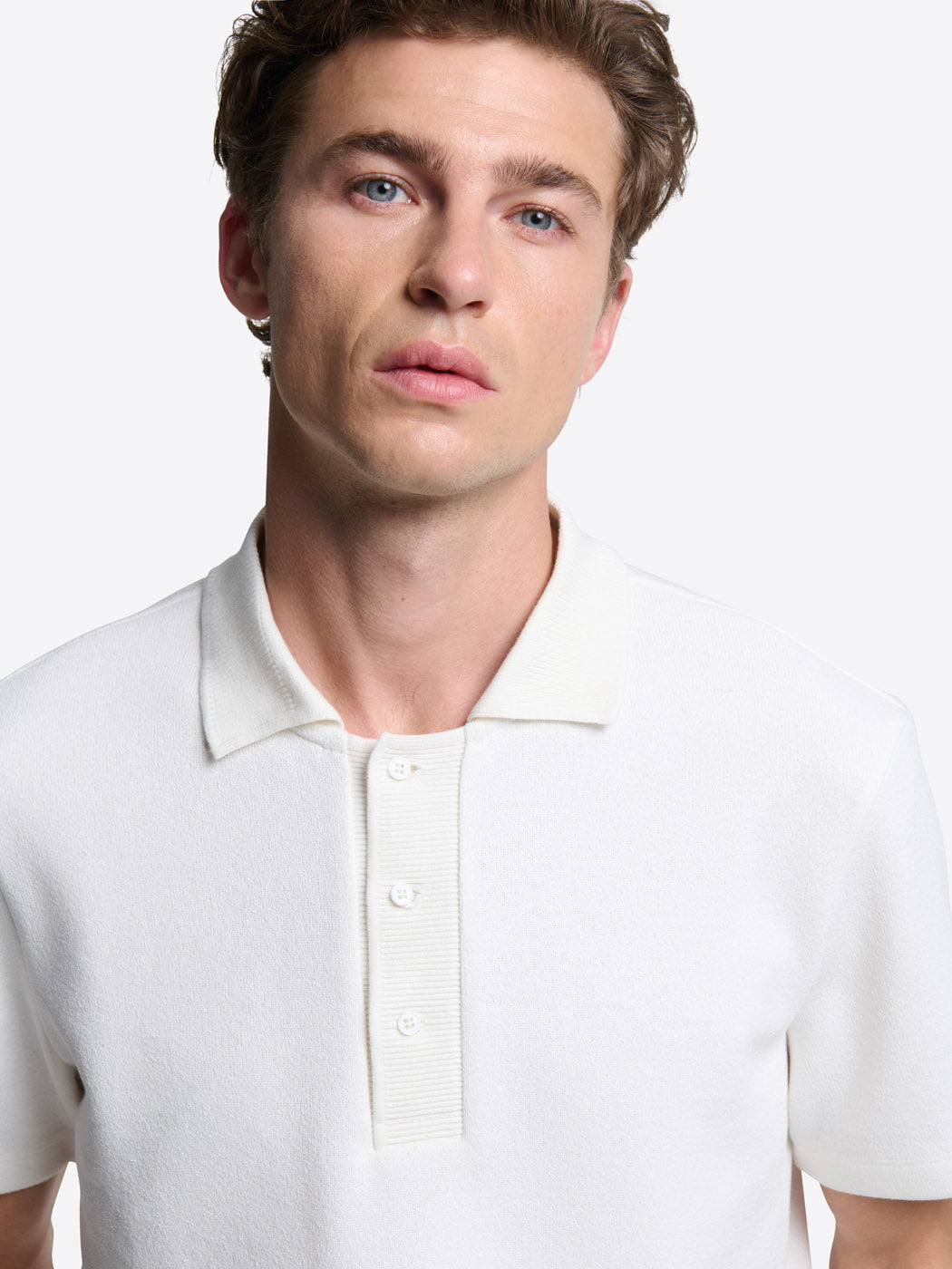 Polo regular col boutonné en coton - DEVRED 1902