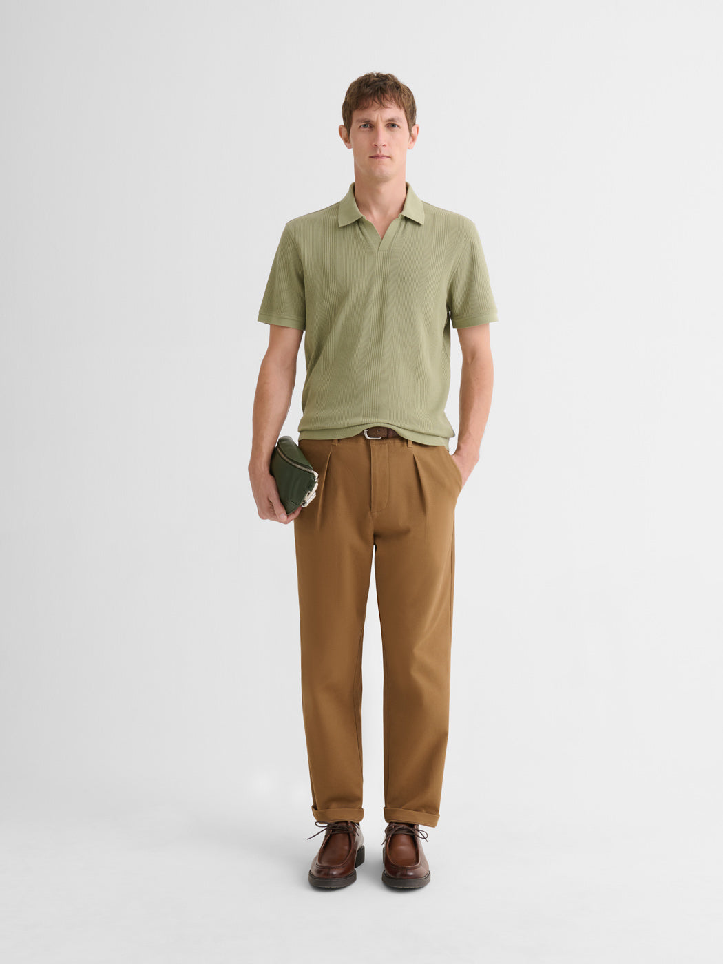 Polo col ouvert gauffré - DEVRED 1902