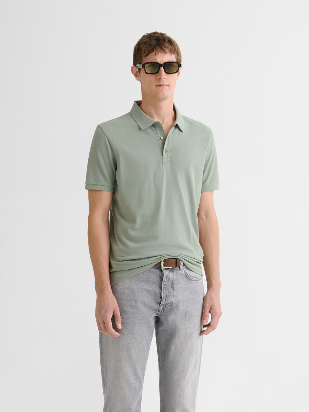 Polo boutonné en coton - DEVRED 1902
