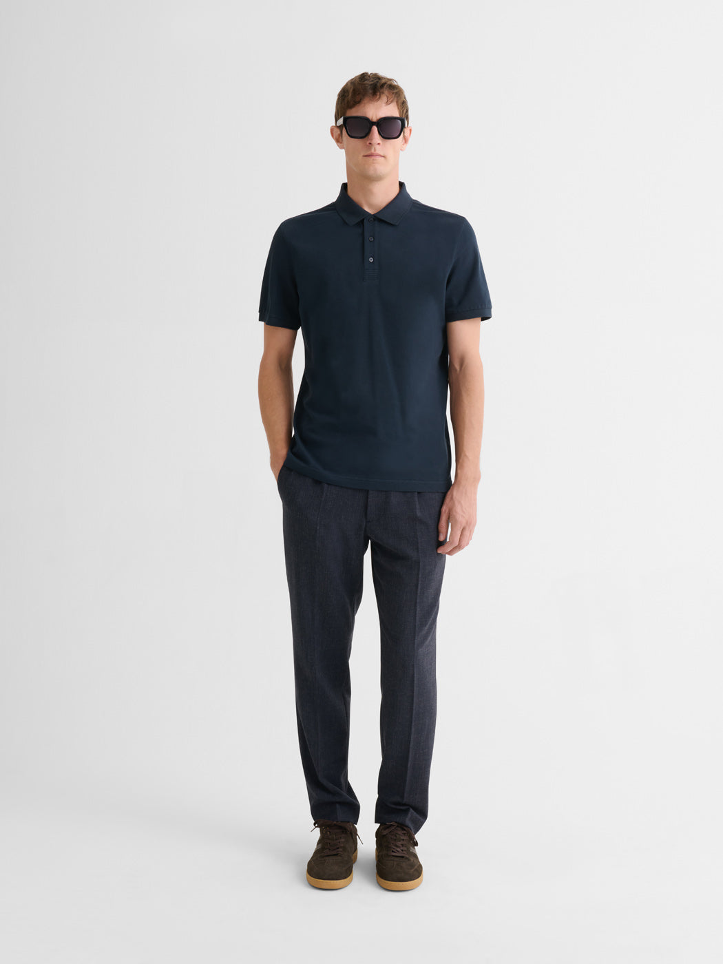 Polo boutonné en coton - DEVRED 1902