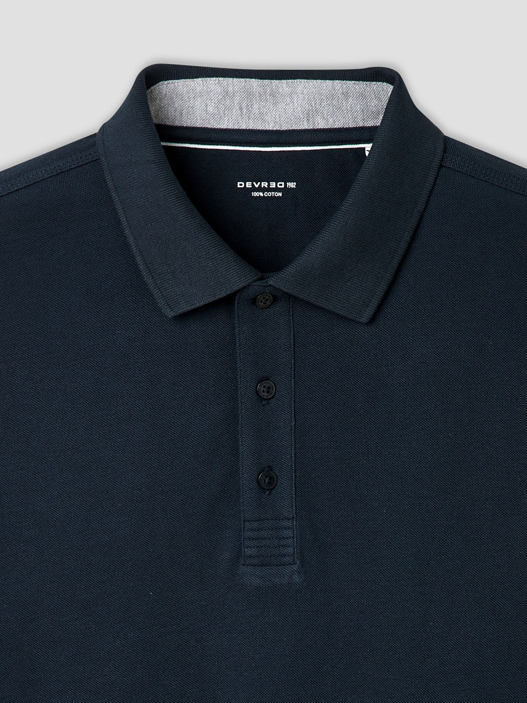 Polo boutonné en coton - DEVRED 1902