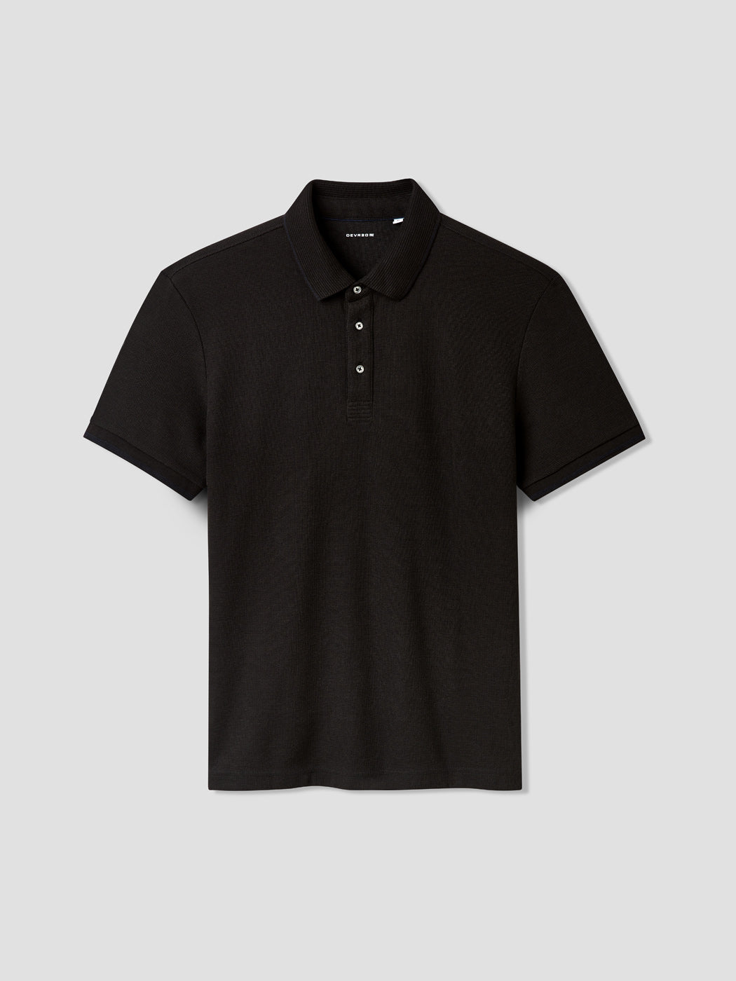 Polo boutonné gauffré - DEVRED 1902