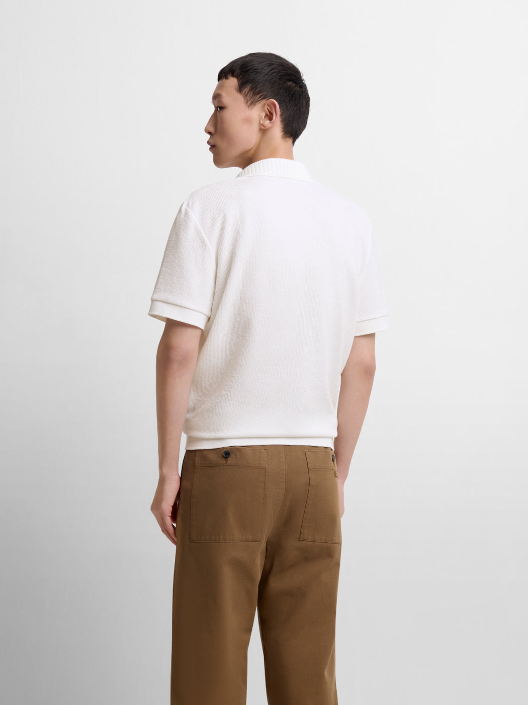 Polo col ouvert en jacquard - DEVRED 1902