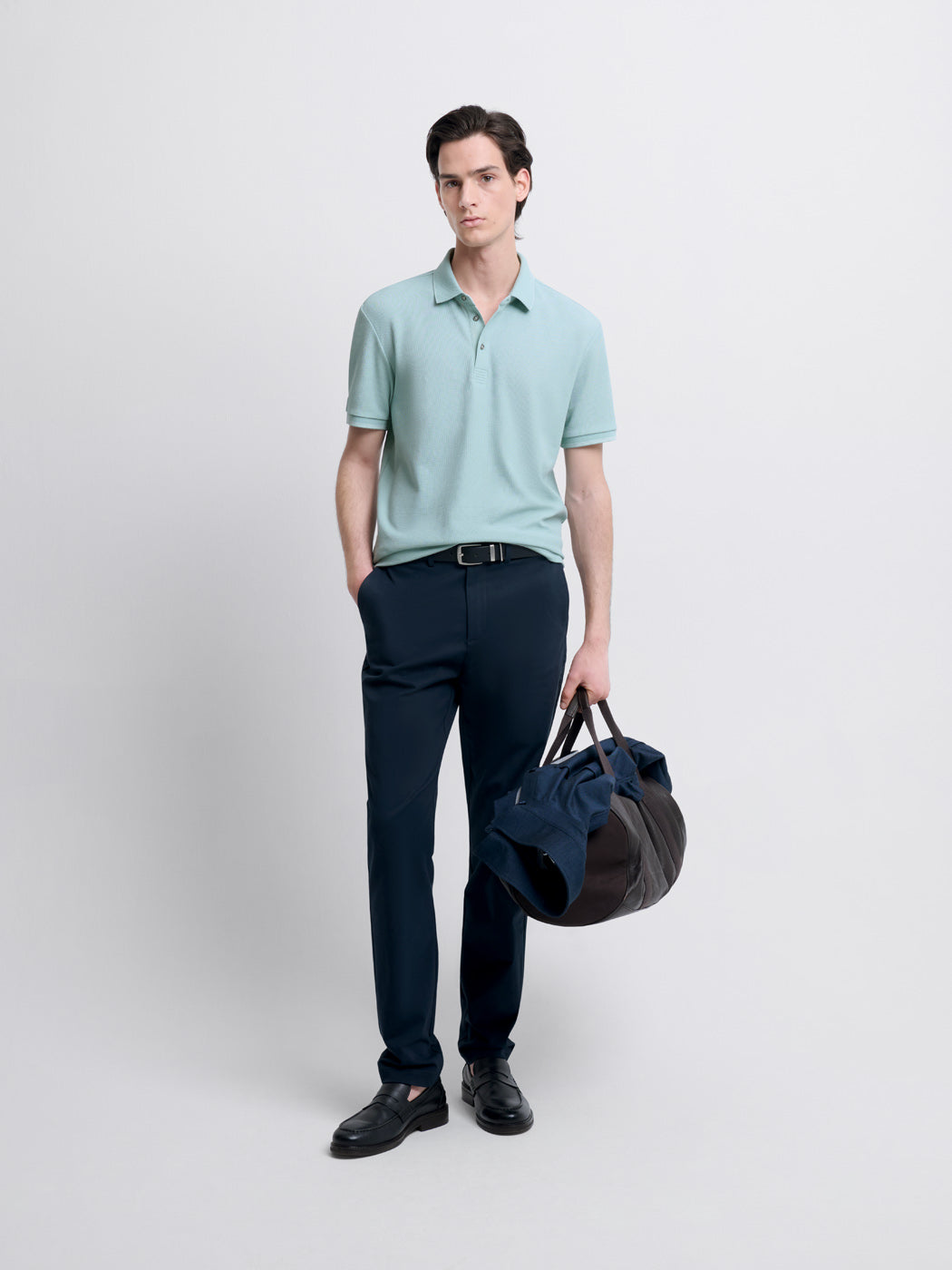 POLO MC MAILLE FINE HOMME - DEVRED 1902