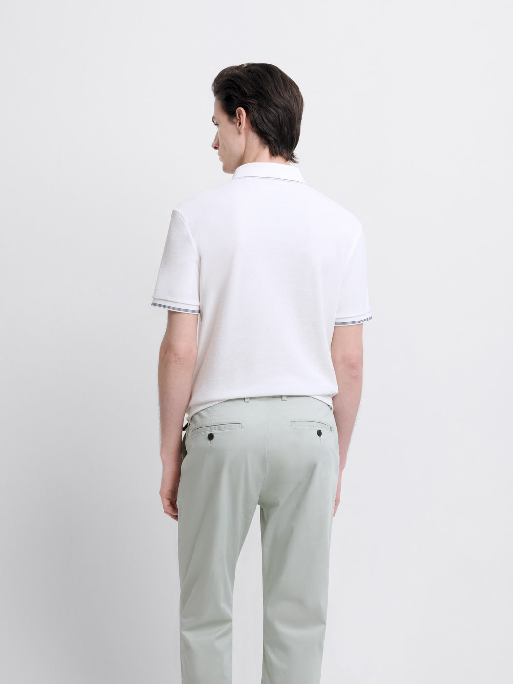 POLO MC MAILLE FINE HOMME - DEVRED 1902