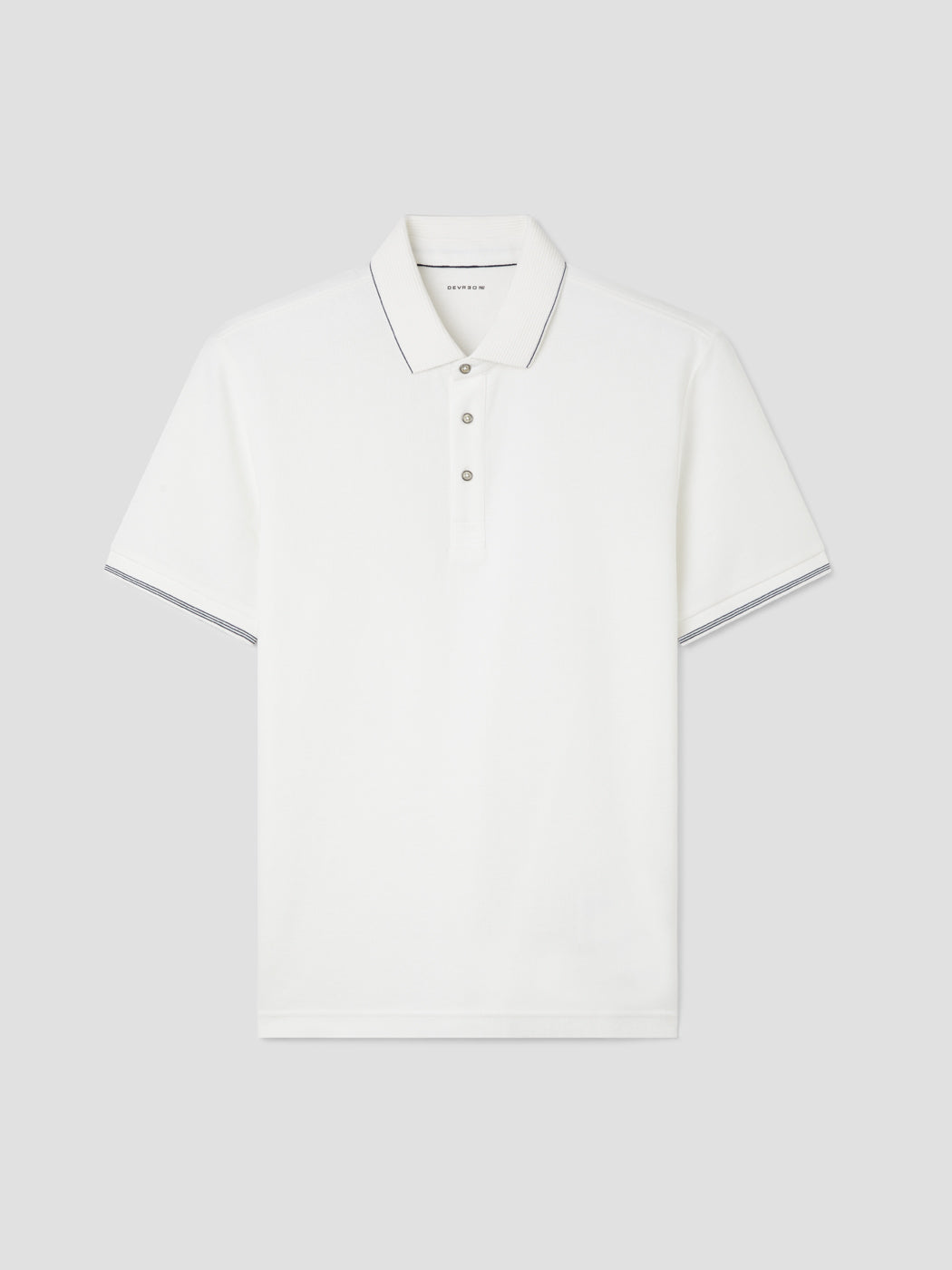 POLO MC MAILLE FINE HOMME - DEVRED 1902