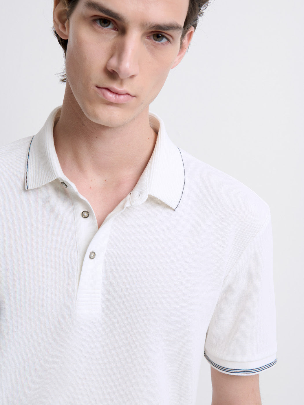 POLO MC MAILLE FINE HOMME - DEVRED 1902