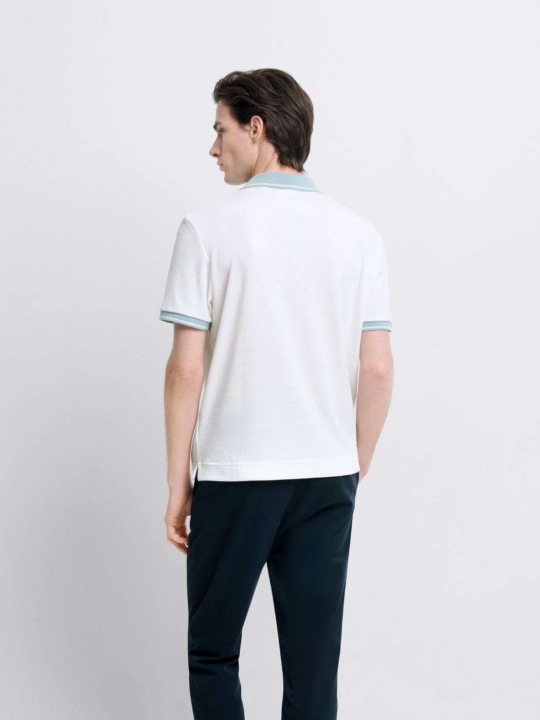 POLO MC MAILLE FINE HOMME - DEVRED 1902