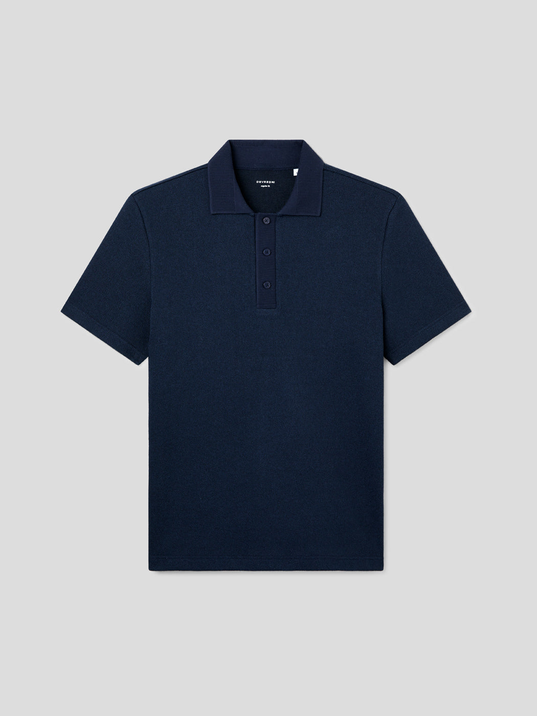 POLO MC MAILLE FINE HOMME - DEVRED 1902