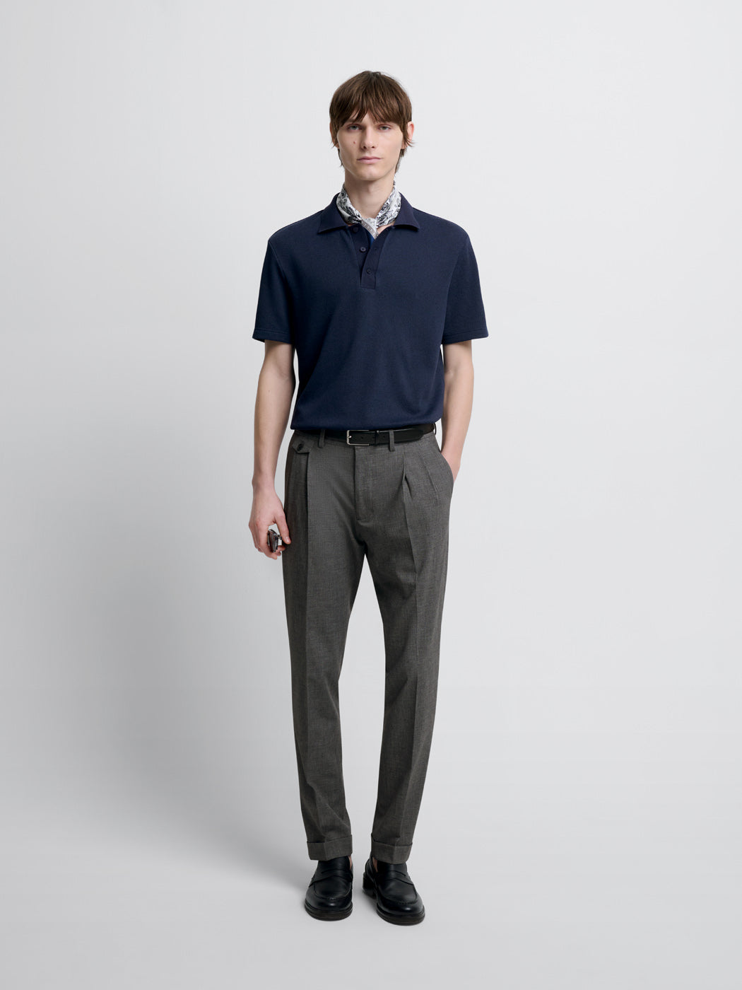 POLO MC MAILLE FINE HOMME - DEVRED 1902