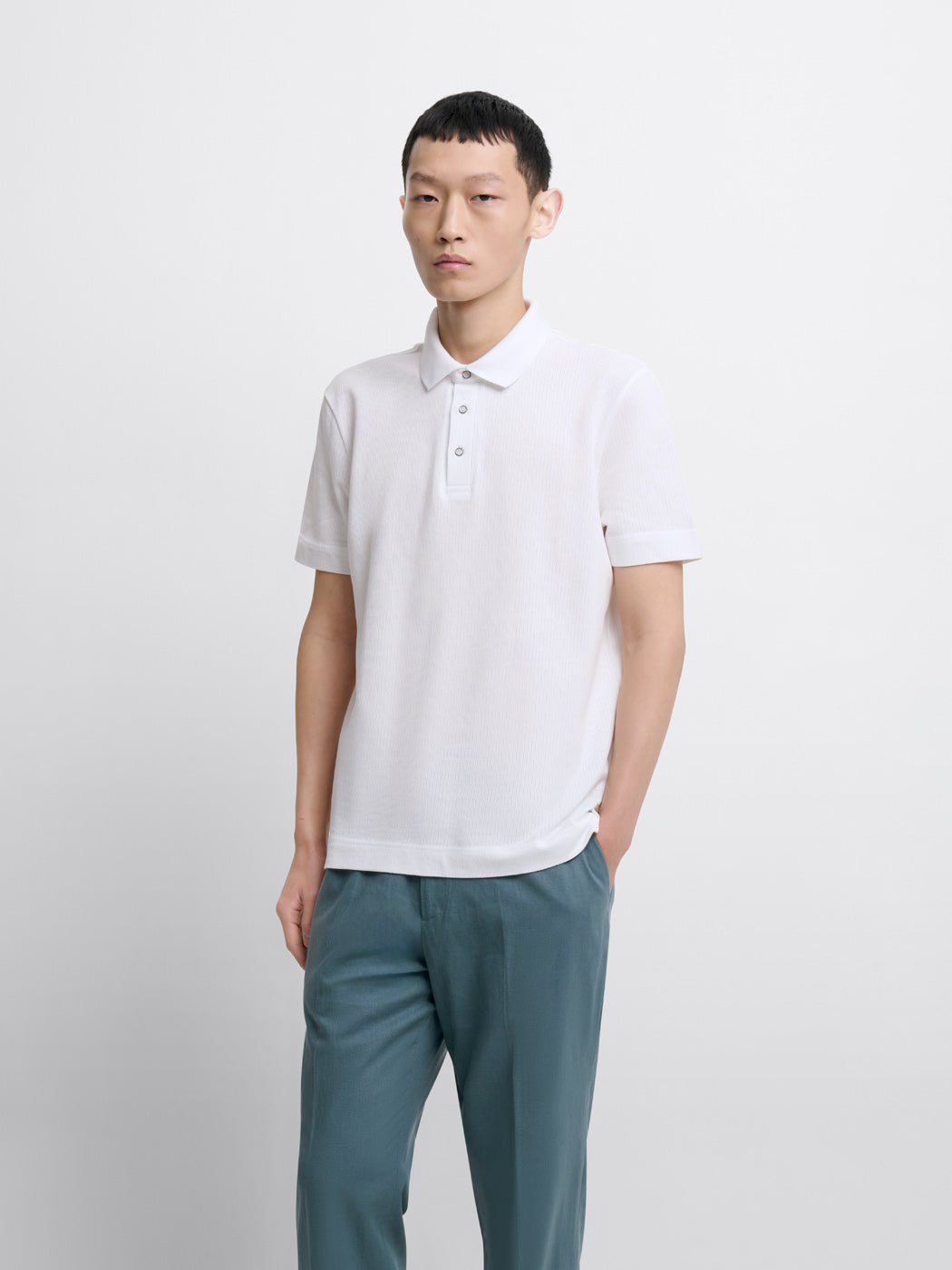 POLO MC MAILLE FINE HOMME - DEVRED 1902