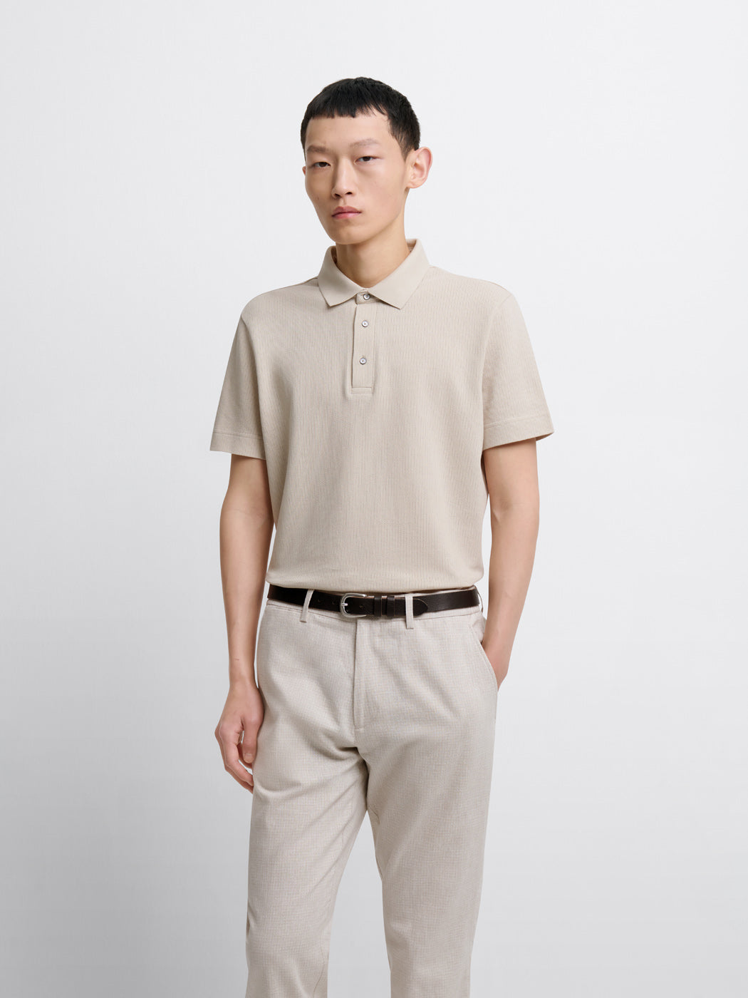 POLO MC MAILLE FINE HOMME - DEVRED 1902