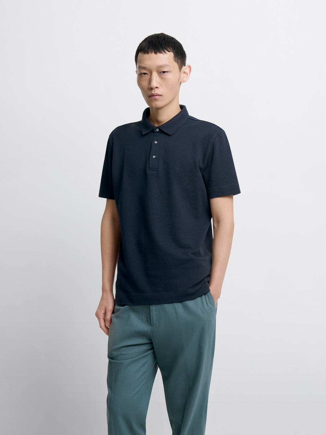 POLO MC MAILLE FINE HOMME - DEVRED 1902